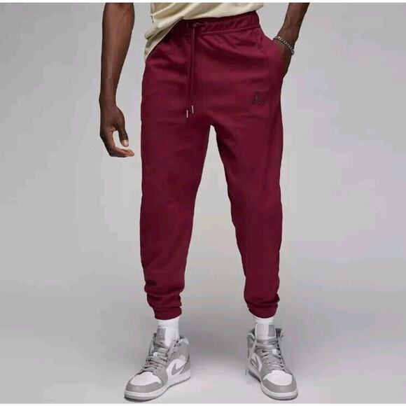 Nike Air Jordan Essential Warm Up Pants Sweatpant Bordeaux Maroon DJ0881-680 2XL - Picture 1 of 16